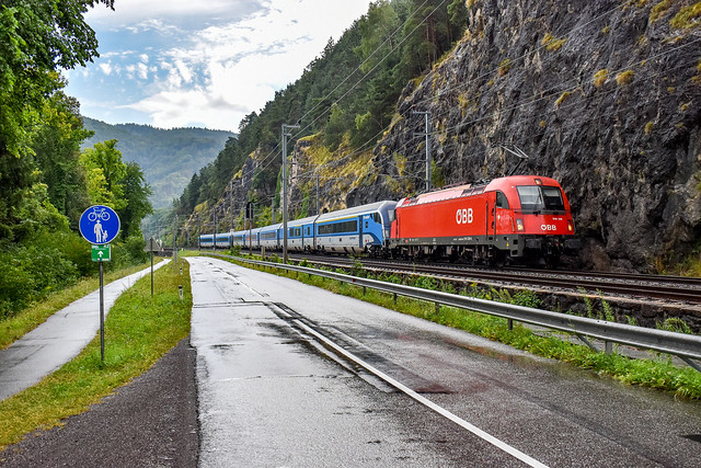 ÖBB 1216 238 te Stübing (21-8-2025)