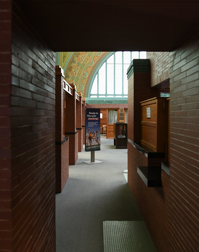 Louis Sullivan Bank by faasdant, View from the addition to the original buildingowatonna minnesota bank louis sullivan architecture g