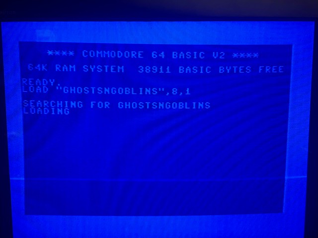 Commodore 64C Blue Screen