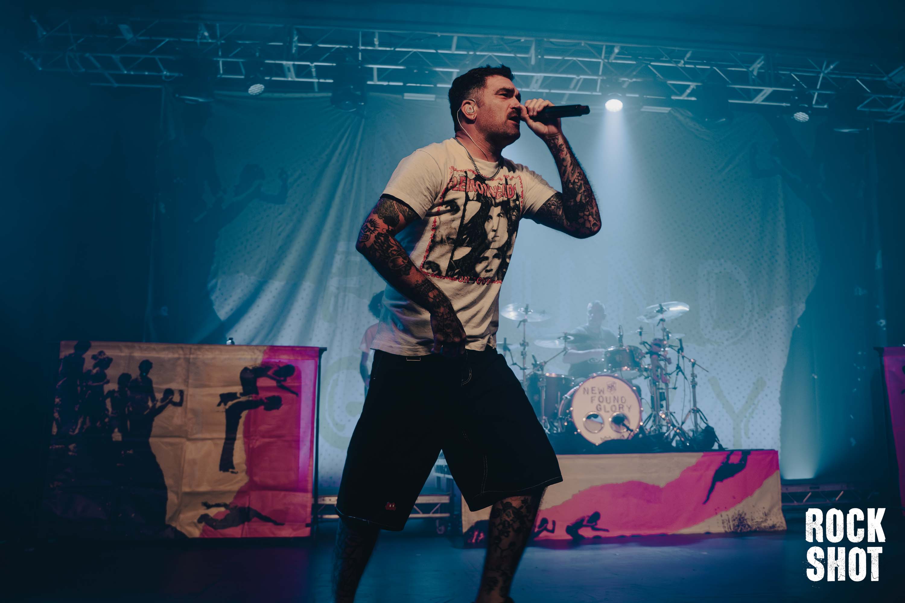 Jordan Pundik of New Found Glory @ O2 Academy Birmingham (Nick Allan)