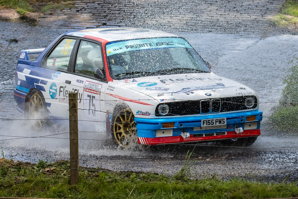 BMW M3 - Ernie Graham | Jim Clark Rally 2025 - SS7 - Langton… | Flickr