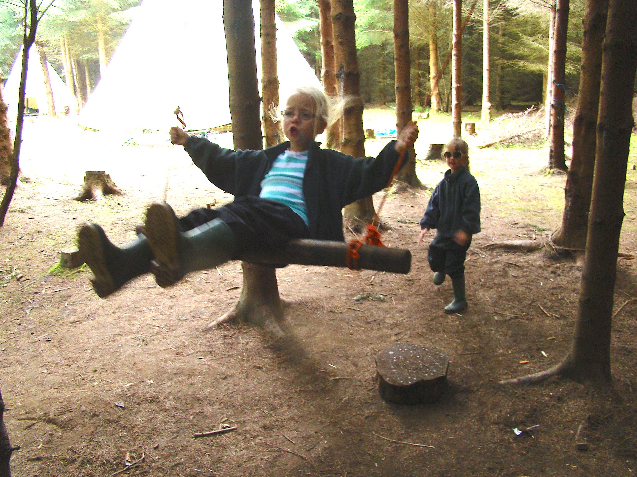 Not babes in the woods - close by Falkland, Scotland - 2014 - PlaySnaps number 13
