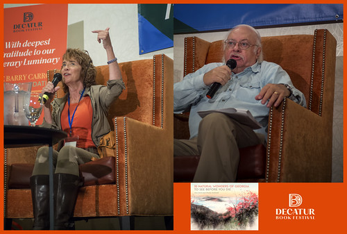 Ann Litrel & Charlie Seabrook (at Decatur Book Festival)