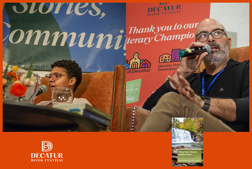 Zana Pouncey & Jonah McDonald (at Decatur Book Festival)
