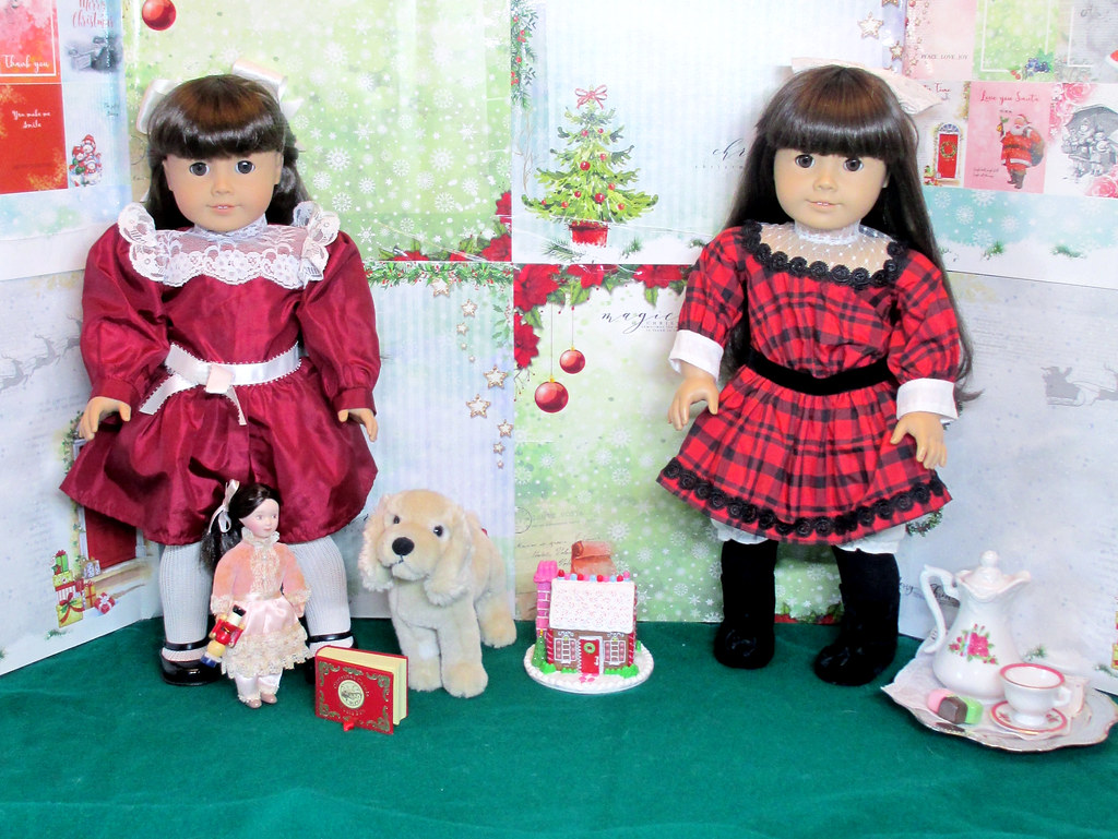 samantha holiday dress American Girl Doll Christmas American Girl Samantha's Outfits Shockingly, I Act… Flickr Timeless satin evening dress