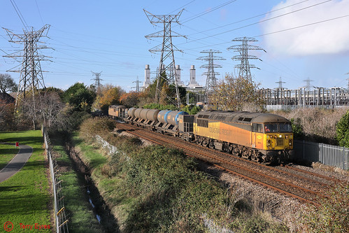 56078+56090 Connah's Quay | Against the 'Halloween' pylons 5… | Flickr