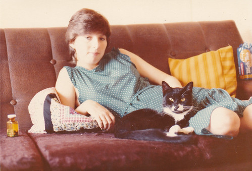 Charlie Expecting Our First Born. With Louis Our Lovely Cat Lying Next To Her.(October 1983) | by Forest (Keeps the Faith)