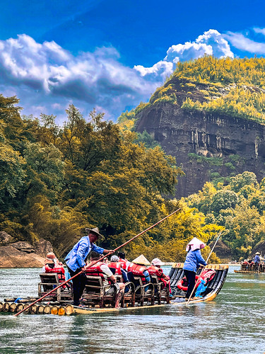 Wuyi Mountain, or Wuyishan (武夷山) - Bamboo rafting | by cattan2011