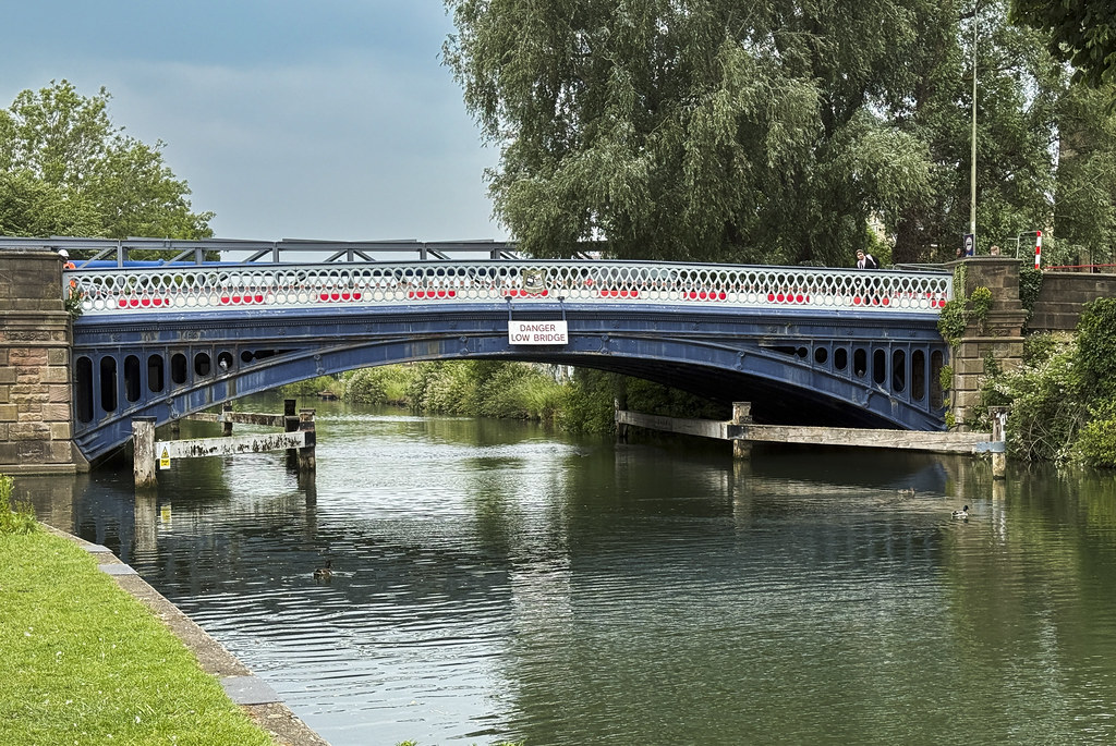 Osney Bridge over the Thames, Oxford