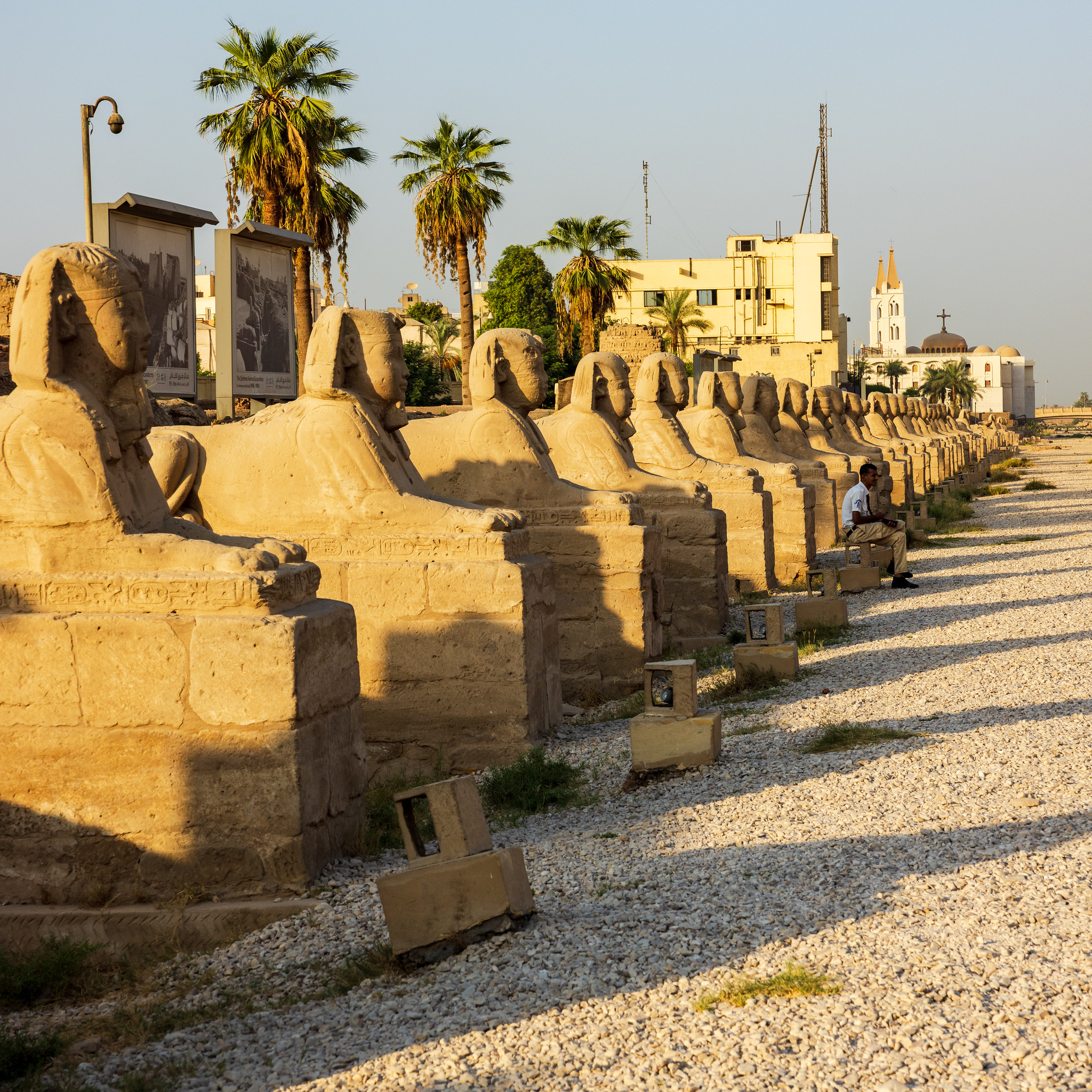The shadows of the Sphinx
