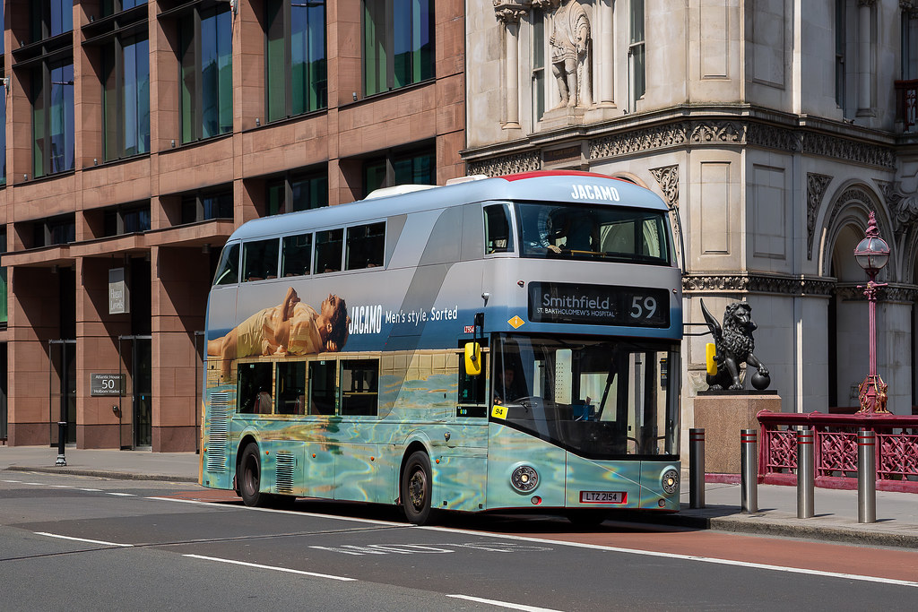 Arriva London LT954 May24 | Holborn Viaduct, May 2024 | Flickr