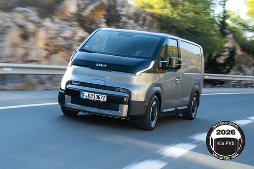 Kia PV5 é eleito “2026 International Van of the Year”