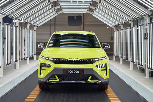 Škoda Auto assinala produção da 100.000.ª unidade do Elroq totalmente elétrico