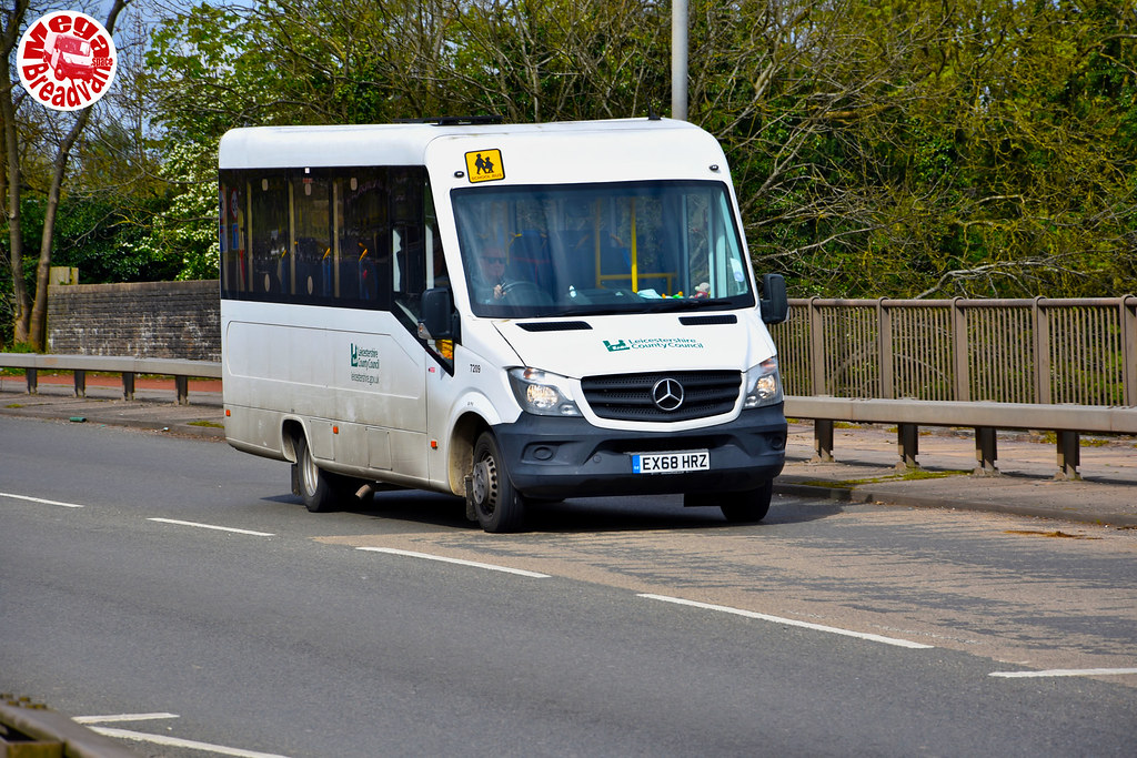 Leicestershire County Council EX68HRZ Mercedes Benz Sprinter / Treka Mobility+