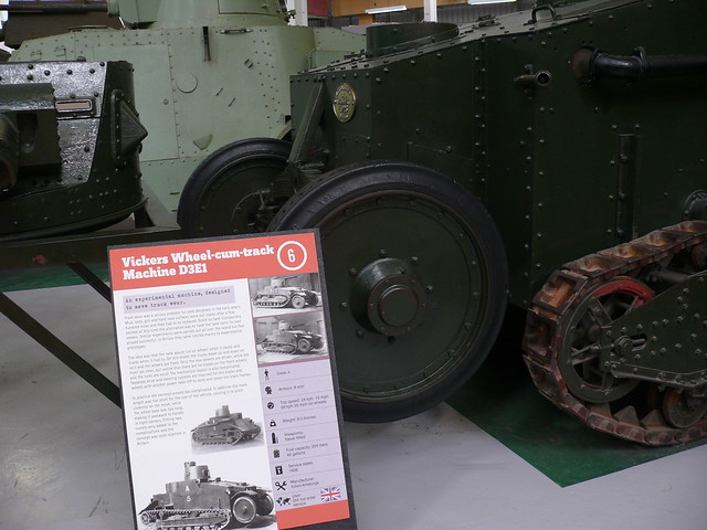 AMM 2025 1928 Vickers D3E1 Wheel-cum-Track Machine Bovington | Flickr