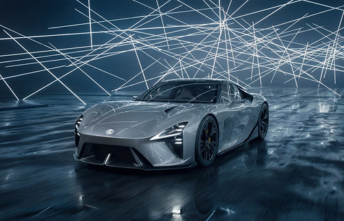Lexus LFA Concept: deixou de ter o barulho mais bonito do mundo