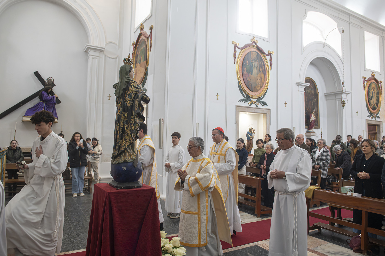 Solenidade da Imaculada Conceição na Igreja de Nossa Senhora do Rosário, no Barreiro