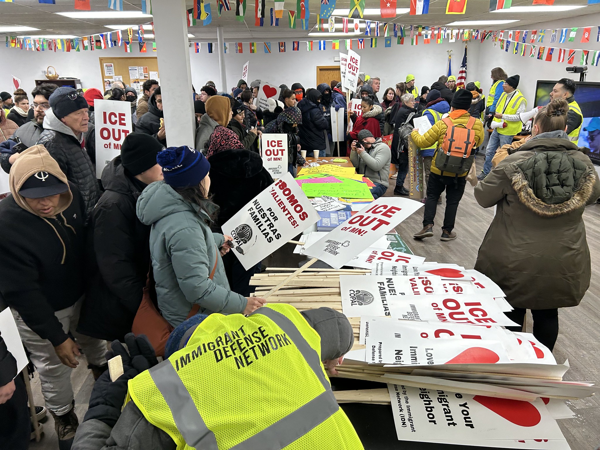ICE Out of MN March & Rally