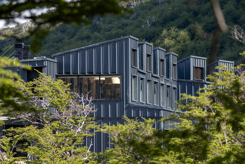 Our lodgings for a few nights - tucked away in the forest