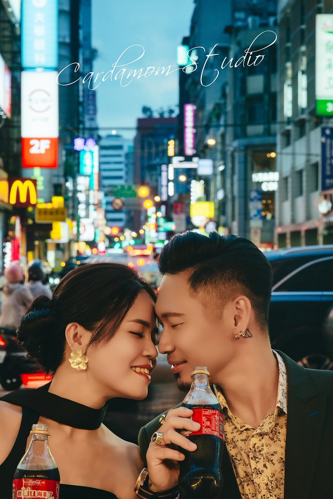 夜景依偎