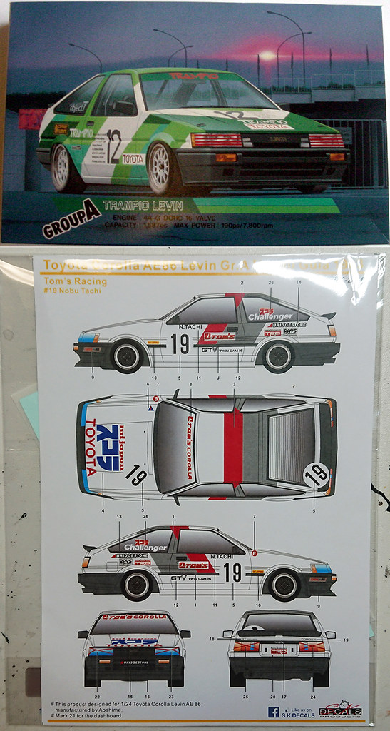 Toyota Team TOM'S #1 - AE86 - COMPLETED - Work In Progress - Vehicles ...