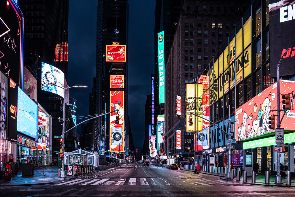 Times Square 2 | Voigtlander 28mm f1.5 Z, Nikon ZF | harold.whatever ...