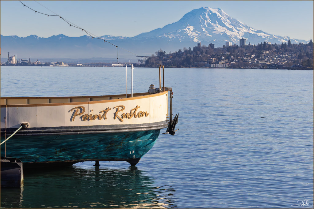 Point Ruston Mountain Point Ruston Mount Rainier | Scott Elliott Smithson | Flickr