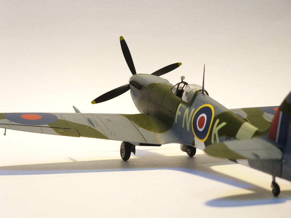 Spitfire Mk.IXe - 331 (Norwegian) Squadron, RAF. - Ready for Inspection ...