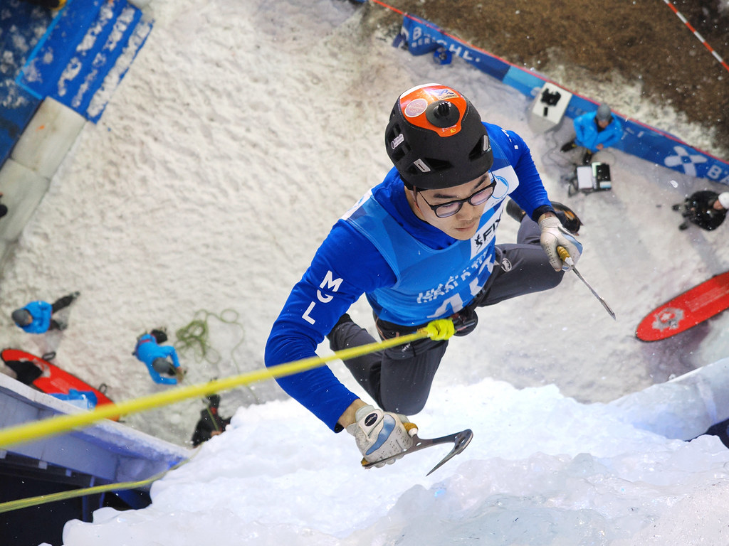 UIAA Ice Climbing World Cup & European Championships - Saas-Fee, Switzerland