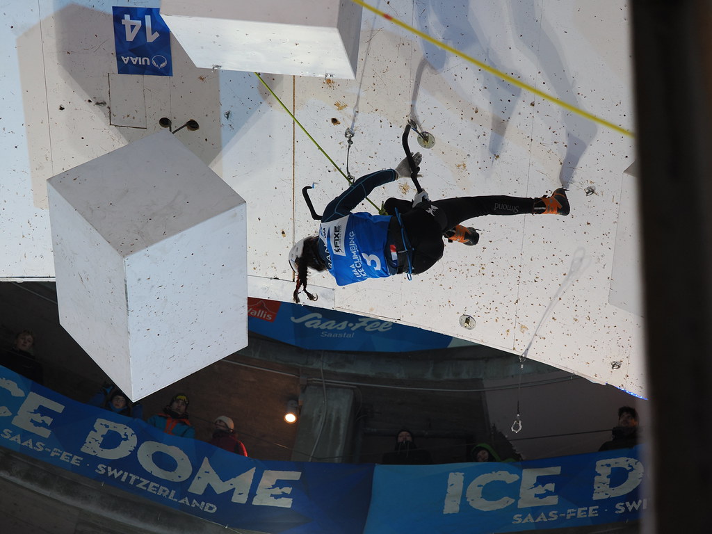 UIAA Ice Climbing World Cup & European Championships - Saas-Fee, Switzerland