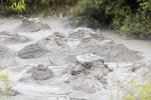 Boiling mud pools, Te Whakarewarewa Thermal Valley, Rotorua, New Zealand (2)-2 | by borichar
