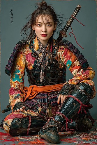 Samurai Lady | by GaoFeiWings