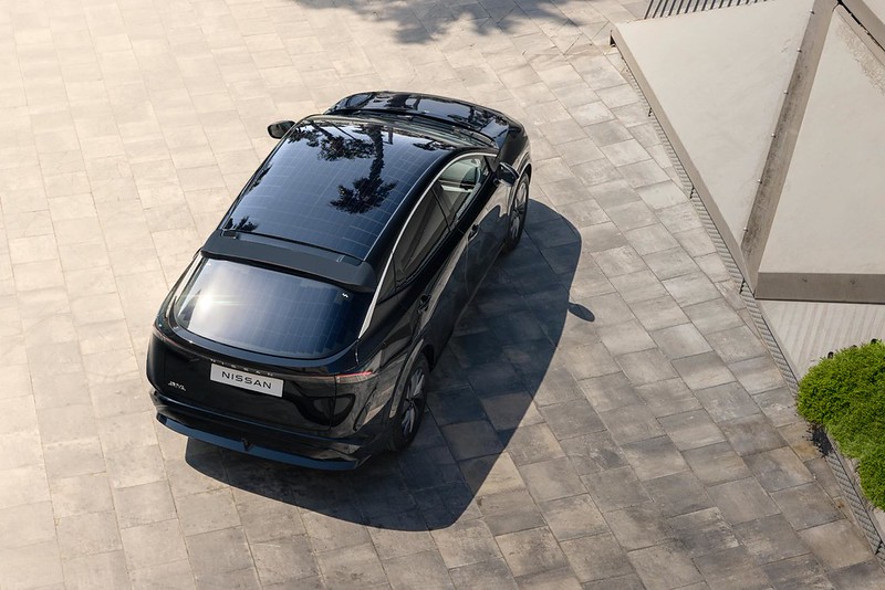 Nissan Ariya Solar: O elétrico que se carrega com a luz do dia