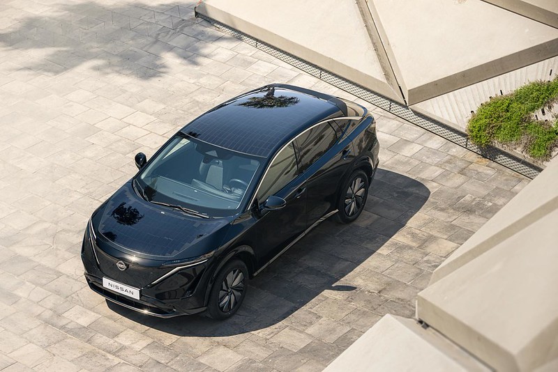 Nissan Ariya Solar: O elétrico que se carrega com a luz do dia