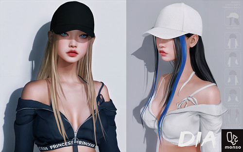 [monso] Dia Hair | new cap hairstyle is out @ kustom9 monthl… | Flickr
