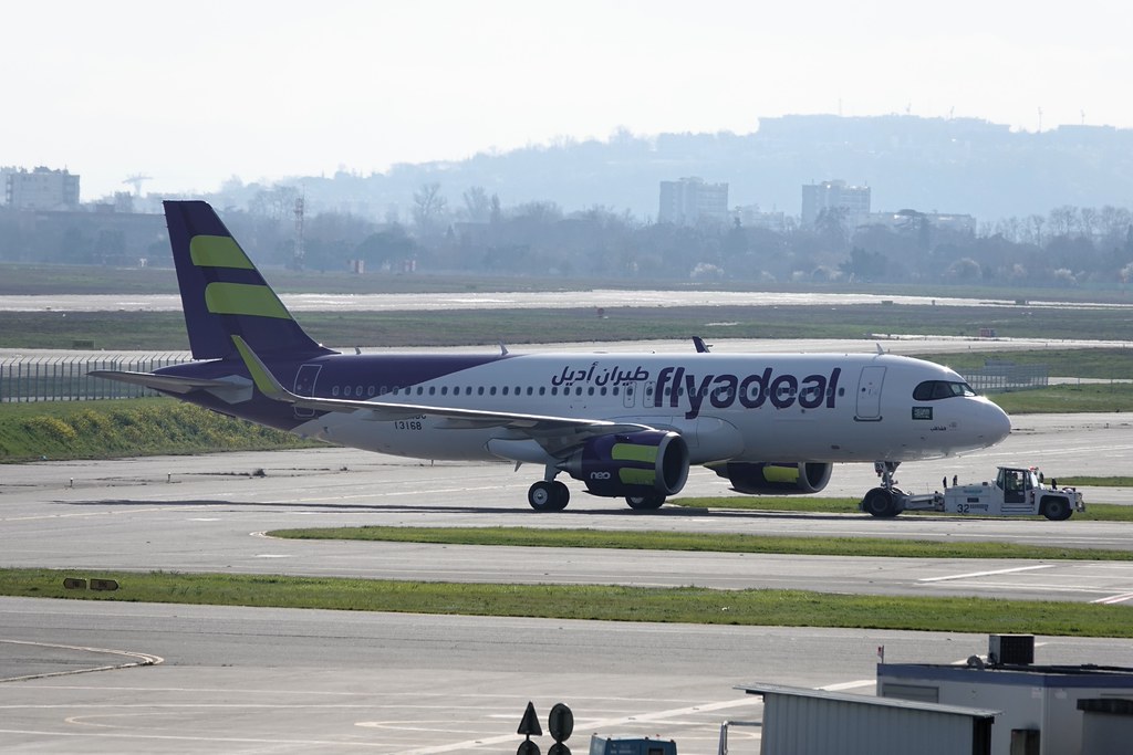 A320n msn13168 F-WWBO? (HZ-FBV) towed to DC ramp | Alan PARDOE | Flickr