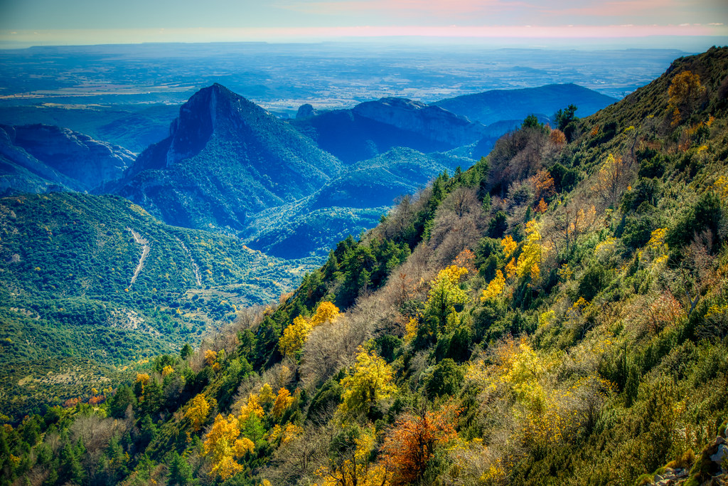 Vistas desde el pico Gabardiella (Huesca)
