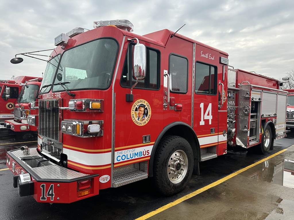 Columbus Fire Engine 14 | Engine 14, 2024 Sutphen Monarch 15… | Flickr