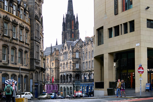 Rainy Day in Edinburgh