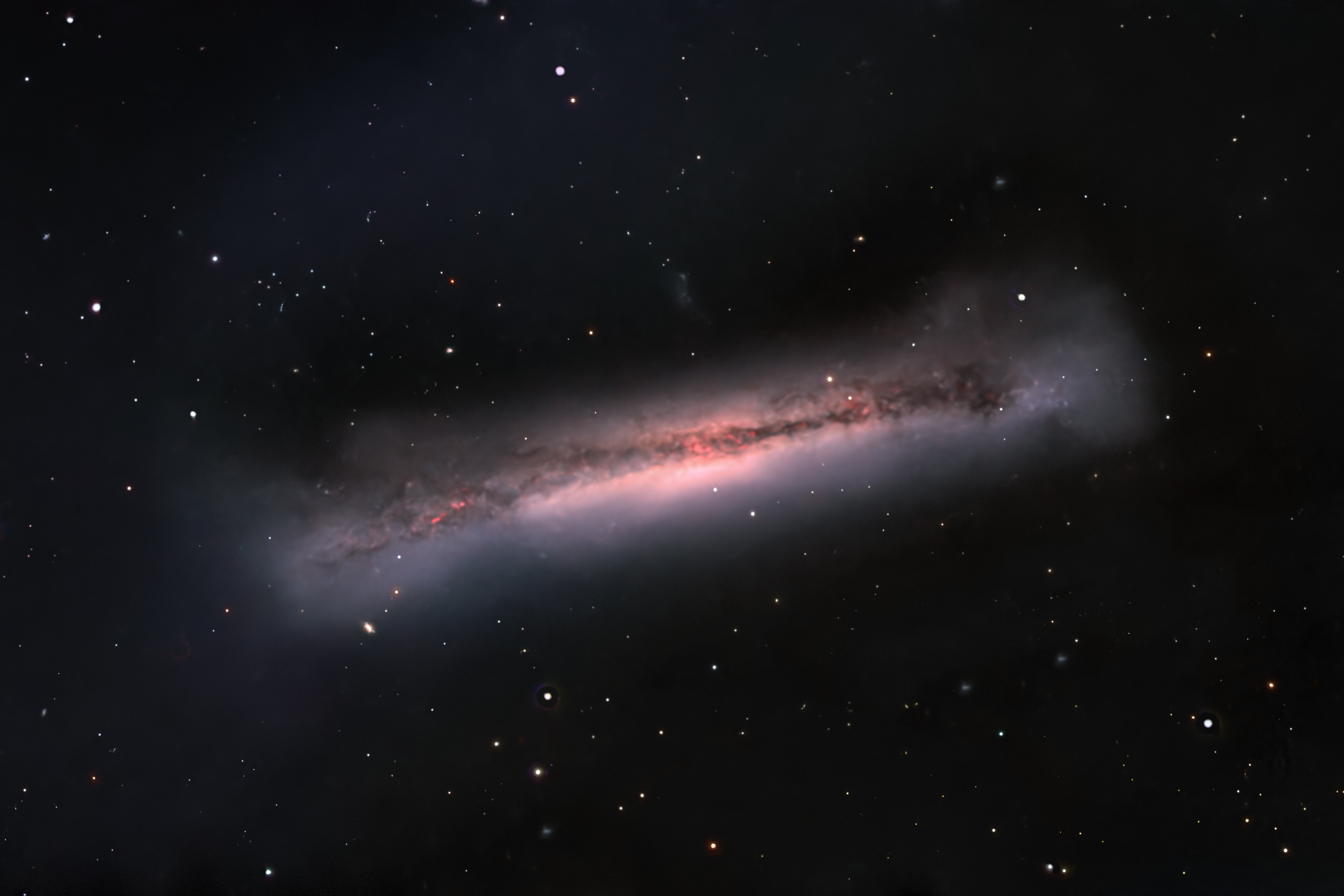 New Image: NGC 3628 Hamburger Galaxy - The Sky Searchers