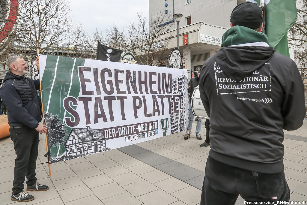 2026.03.14 Berlin-Marzahn - Aufmarsch "Der III.Weg" und Gegenprotest