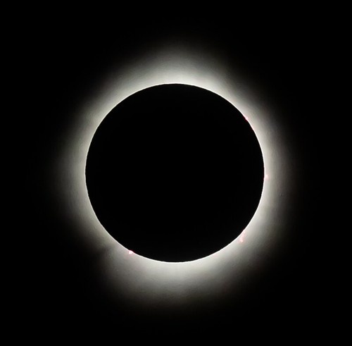 Complete Totality Solar Eclipse 2024