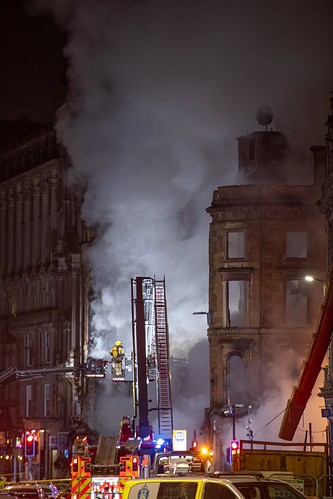 Glasgow Central Vape Shop Fire , Scotland 2026