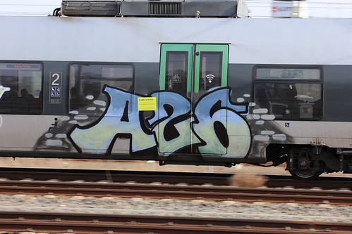 Graffiti A26 on a train | by alex00111111