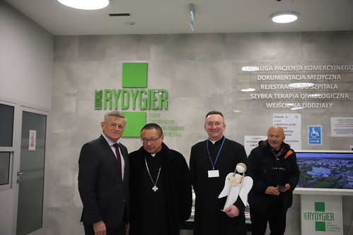 Spotkanie z pracownikami Szpitala Specjalistycznego im. Ludwika Rydygiera w Krakowie w Szpitalu Specjalistyczny im. Ludwika Rydygiera w Krakowie 31.03.2026 r.