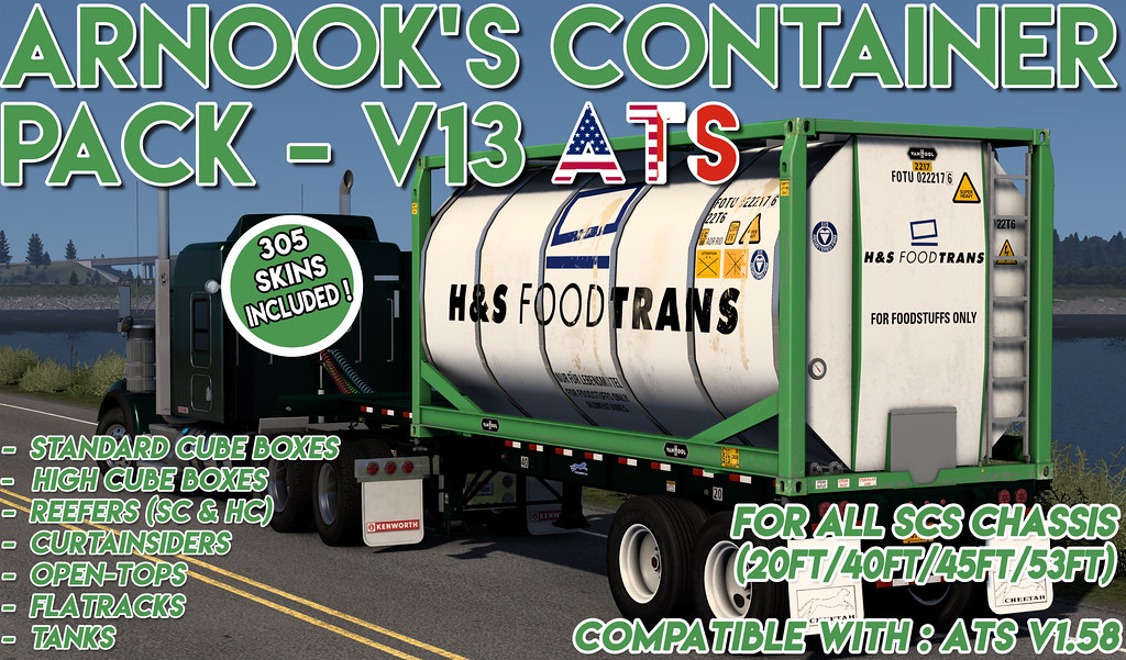 Arnook’s Container Pack – ATS Edition