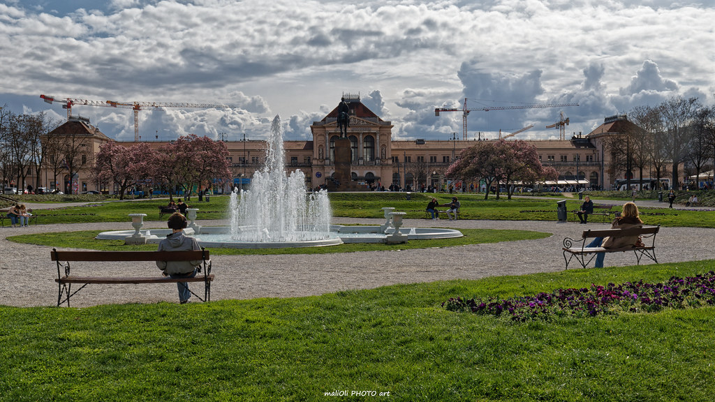 Idyll Spring Spring Idyl at Tomislav Square | Spring Idyl at Tomislav Squ… | Flickr