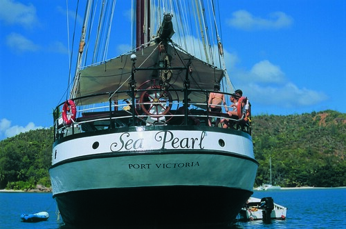 Sea Pearl back deck