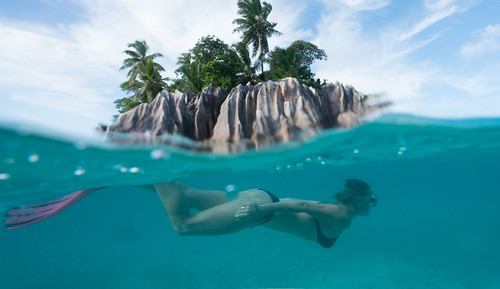 underwater