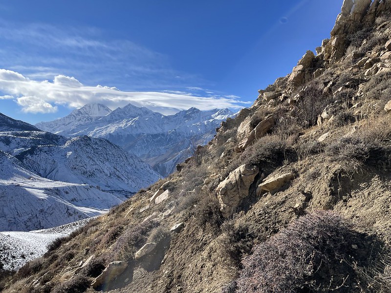 Digital Detox / AI-withdrawal: Annapurna Circuit зимой-весной